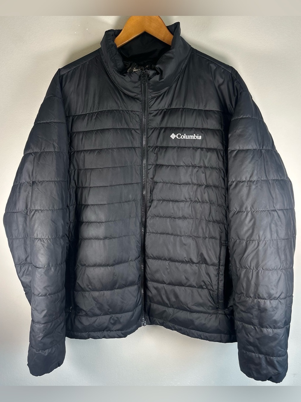 Columbia Powder Lite II Interchange Mens Insulated Jacket XXL Thermal Lining EUC